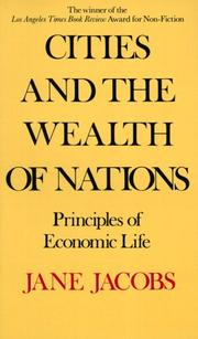 Cover of Cities and the Wealth of Nations: Principles of Economic Life