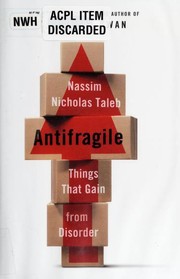 Cover of Antifragile: Things That Gain from Disorder