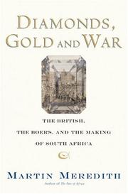 Cover of Diamonds, Gold, and War: The British, the Boers, and the Making of South Africa