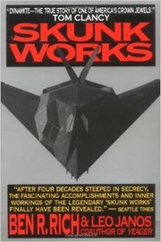 Cover of Skunk Works: A Personal Memoir of My Years at Lockheed